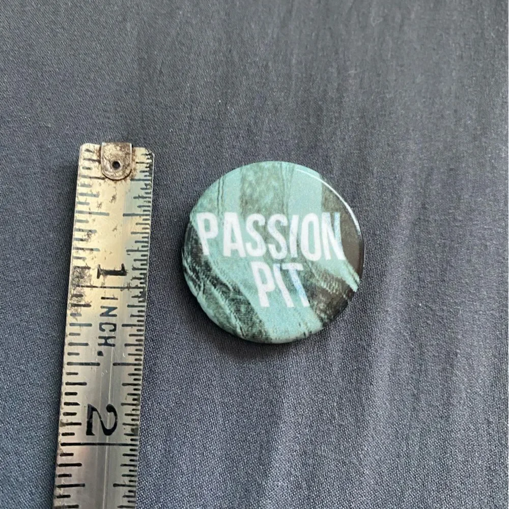 Passion Pit Band Button Pin